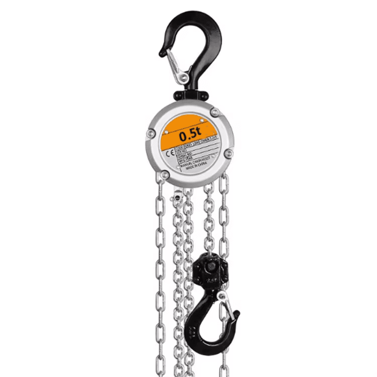 Aluminum Alloy Mini Chain Hoist 250kg 500kg portable manual chain block lifting hoist for industrial material handling