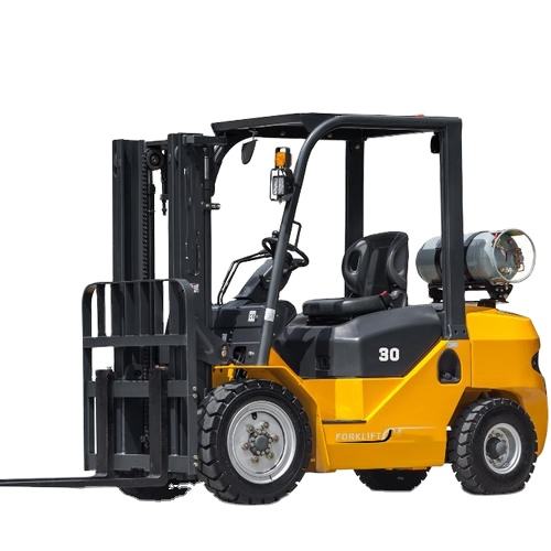 3-7 Ton LPG Gasoline Dual Fuel Forklift with 3-6m lifting height