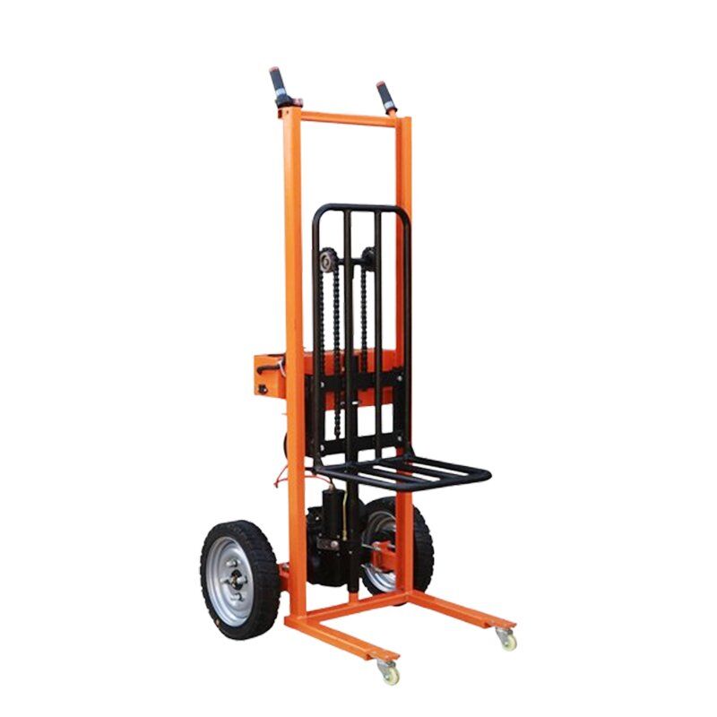 200kg 400kg mini manual pallet stacker features compact design easy operation