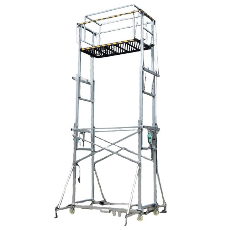 Electric Lifting System for Movable Galvanized Scaffolding