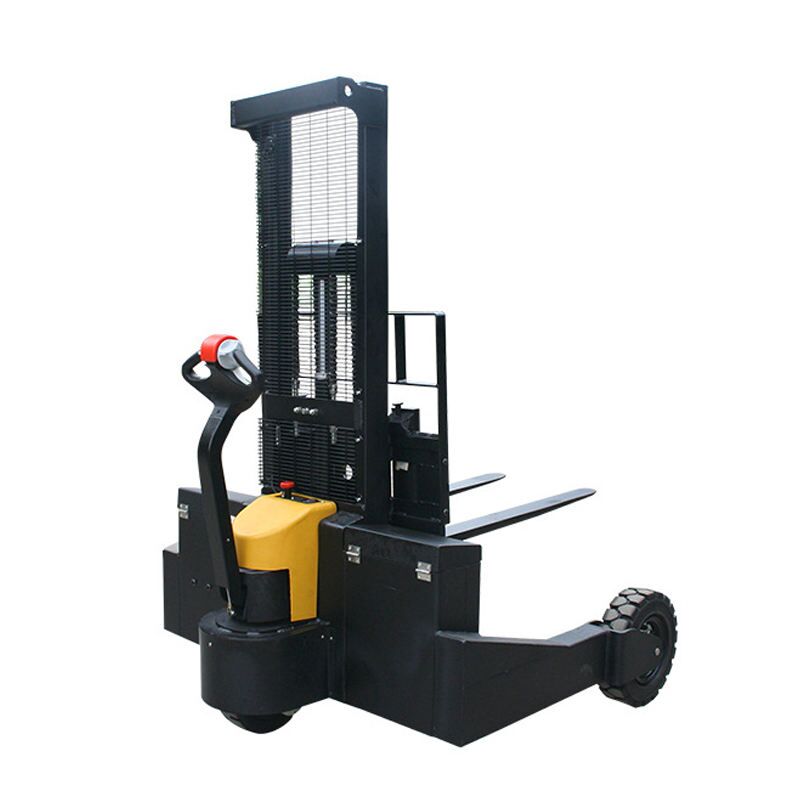 1.5-2 Ton Rough Terrain Stacker Forklift AC Powered Solid Tire