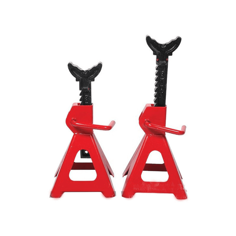 Car jack stand technical parameter specification chart 2‑12 ton 标题:Car Jack Stand Size & Load Capacity