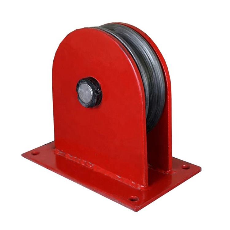 Heavy Fixed Pulley Block Multi Sheave Wire Rope Lifting Pulley with Lifting Hook