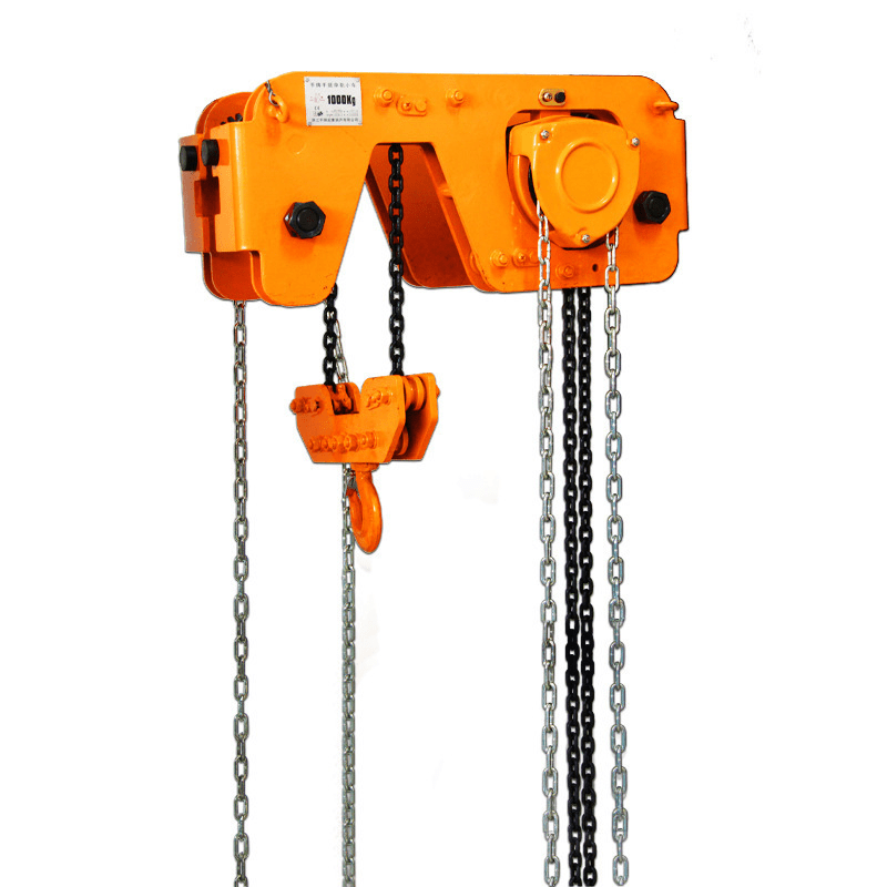 Low Headroom Manual Chain Hoist 1T-20T Industrial Hand Lifting Chain Block