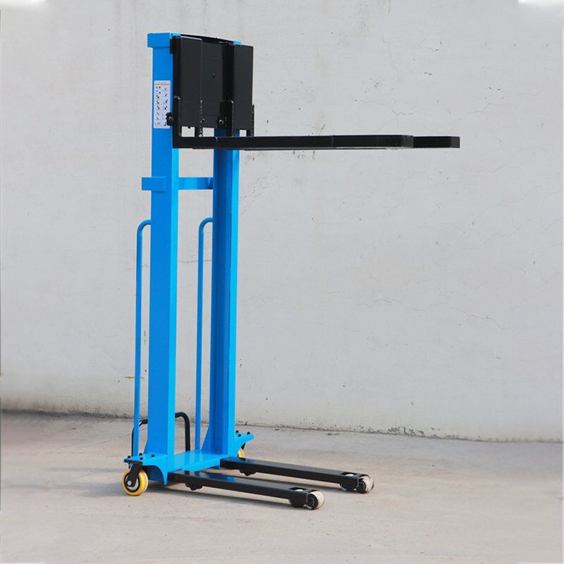 Fully electric pallet stacker, 1t to 3t capacity battery powered pallet stacker for warehouse material handling