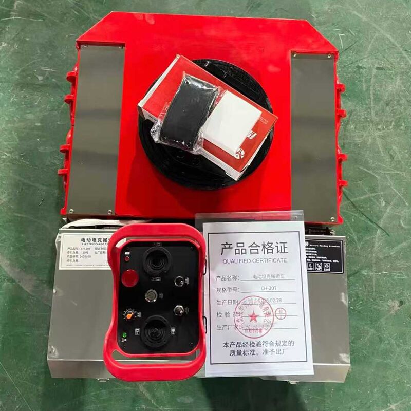 Self Propelled Machinery Skate, Powered Machine Skates With Lithium Battery For Heavy Load Moving