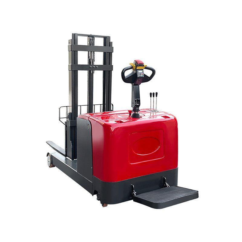 Heavy Duty Standing Stacker 1.5T 2T Mast & Fork Details